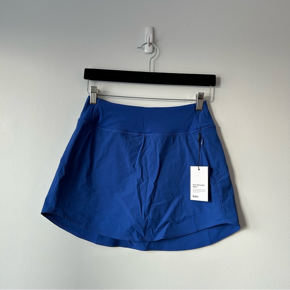 Knix Sport Skort - XS Cobalt Blue
